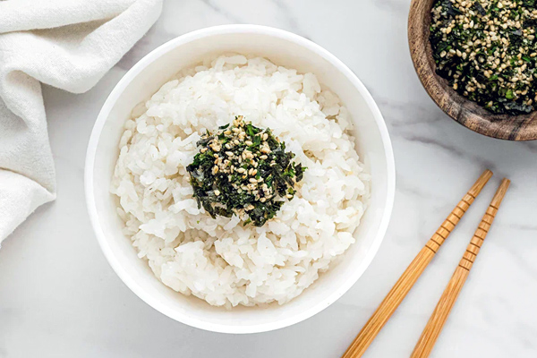 Steamed Rice with Furikake